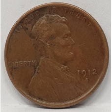 UNITED STATES OF AMERICA 1912S . ONE 1 CENT COIN . KEY DATE